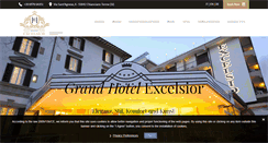 Desktop Screenshot of grandhotelexcelsior.it